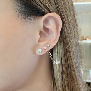 Diamond Studs 10 pts, 18K