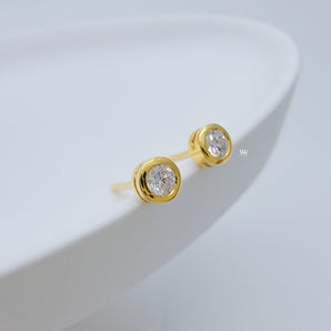 The Dot Studs Earrings, 18K