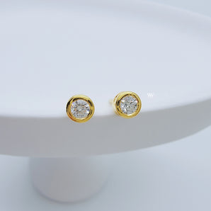 The Dot Studs Earrings, 18K