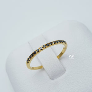 Miniline Black Diamond 14K